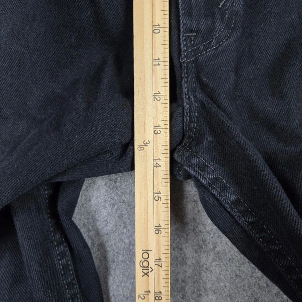 Levi's 550 Relaxed Fit Jeans Mens 46x30 Black Denim Classic Workwear Pants